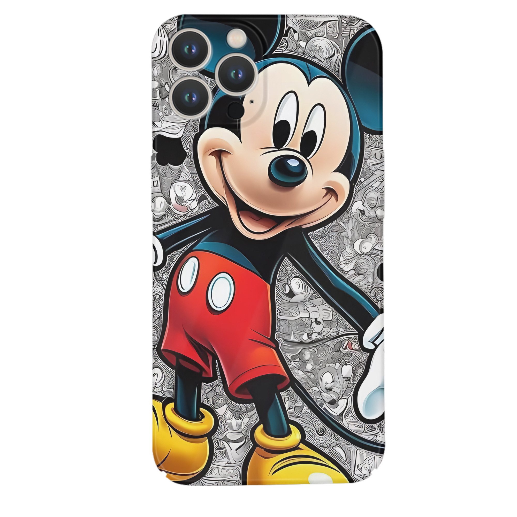 （画像用） ミッキーマウス Mickey Mouse 【iPhone 14シリーズ対応】ハードケース